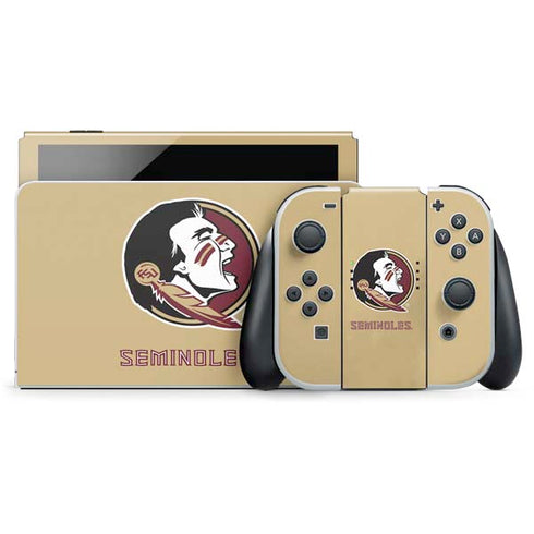 Florida State FSU Seminoles Logo Nintendo Skins